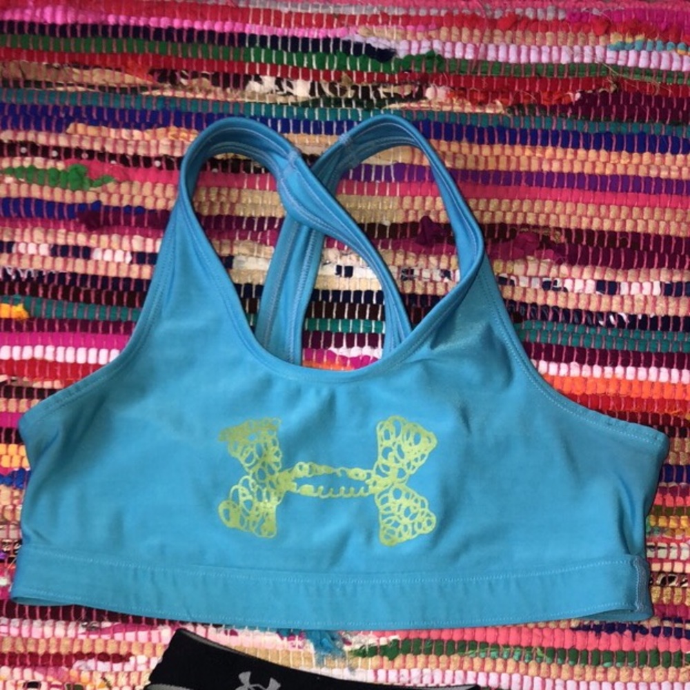 Under armor Sports bra and shorts